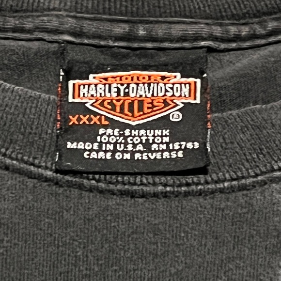 ‘01 Harley Davidson Vintage Pocket Tee - Picture 4 of 6